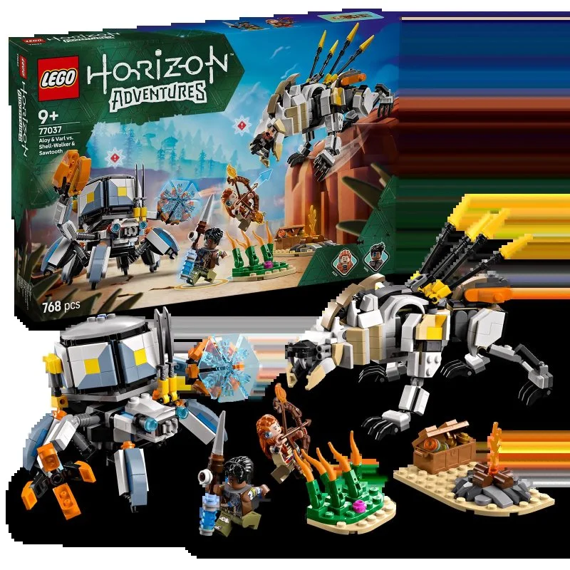 Horizon Adventures™ 77037 Aloy en Varl tegen Shell-Walker en Sawtooth