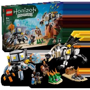 LEGO® Horizon Adventures™ 77037 Aloy en Varl tegen Shell-Walker en Sawtooth