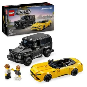 LEGO® Speed Champions 76924 Mercedes-AMG G 63 en Mercedes-AMG SL 63