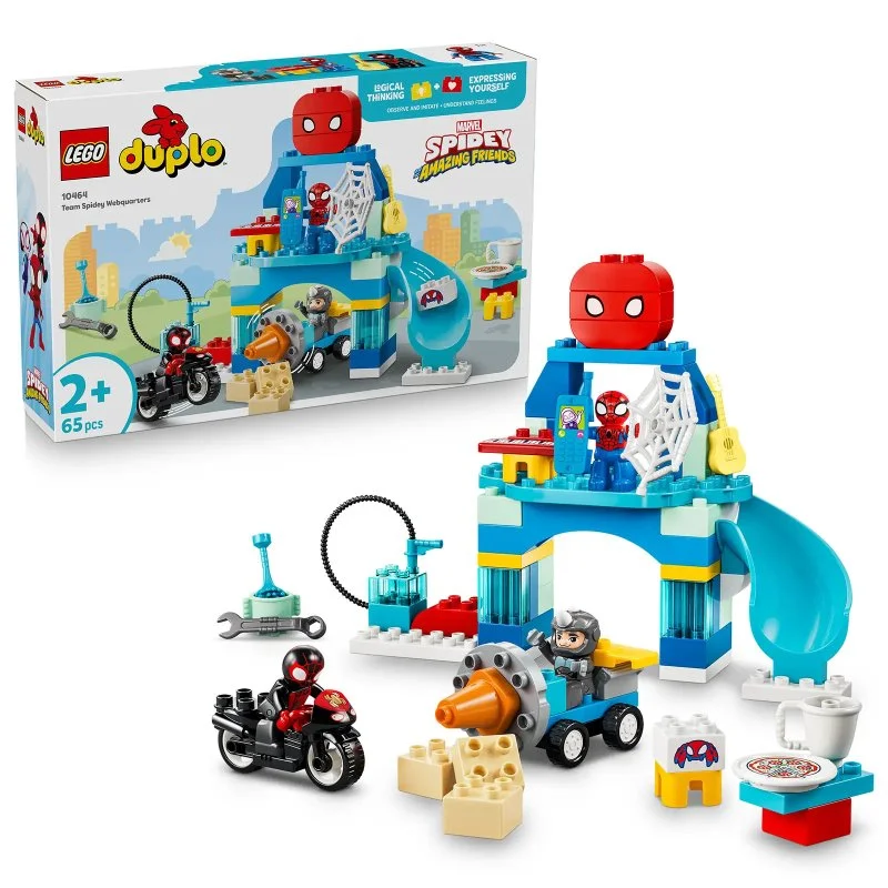 DUPLO® 10464 Spidey’s team en spinnenbasis