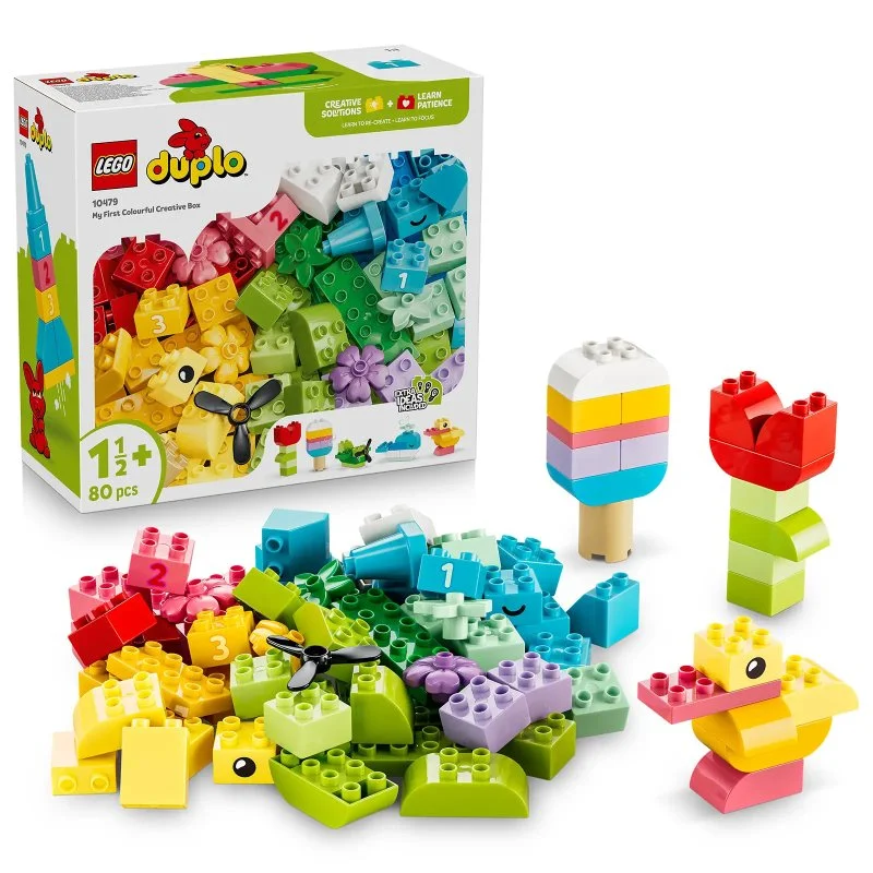 DUPLO® 10479 Kleurrijke creatieve doos met bouwstenen