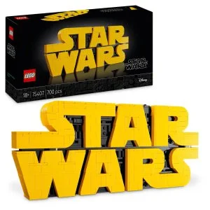 LEGO® Star Wars™ 75407 Star Wars™-logo van blokjes