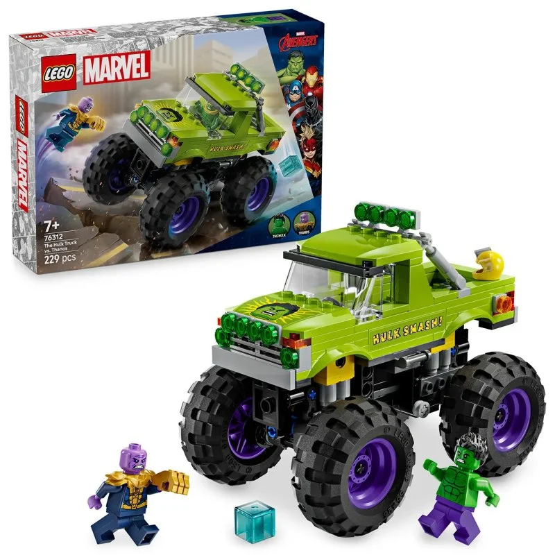 Marvel 76312 Hulks vrachtwagen tegen Thanos