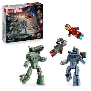 LEGO® ǀ Marvel 76320 Iron Man en War Machine vs. Hammer-drones