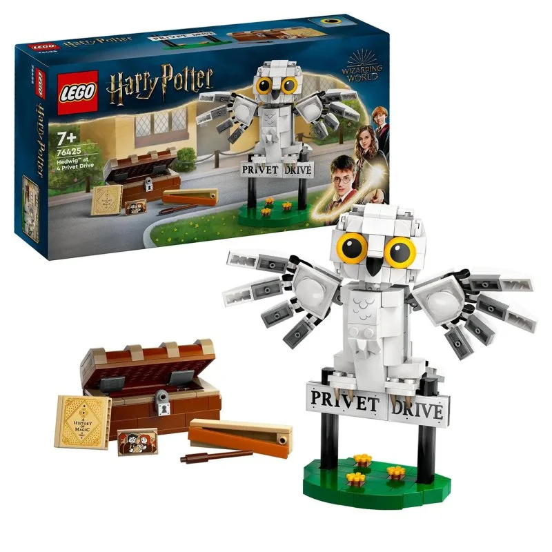 Harry Potter™ 76425 Hedwig op Ligusterlaan 4