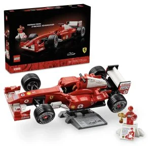 LEGO® Icons 11375 Ferrari F2004 en Michael Schumacher