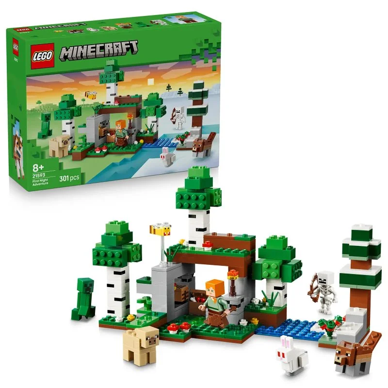 Minecraft® 21593 Het eerste nachtavontuur