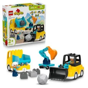 LEGO® DUPLO® 10475 Voertuigen op de bouwplaats 3-in-1