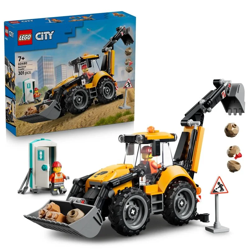 City 60480 Gele graaflaadmachine
