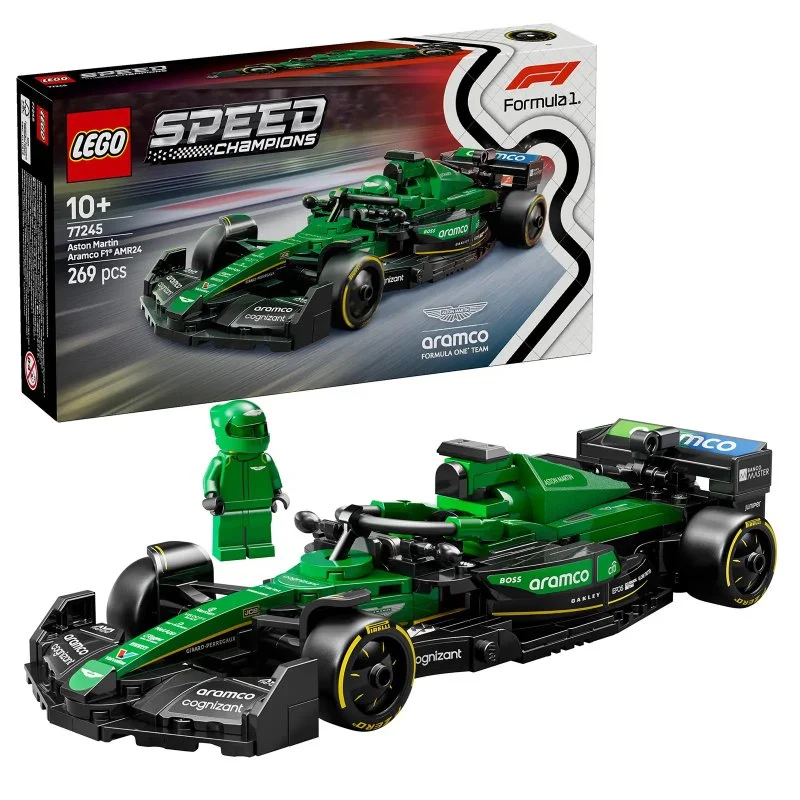 Speed Champions 77245 Raceauto Aston Martin Aramco F1® AMR24