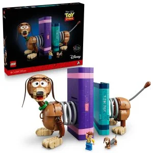 LEGO® │ Disney 43301 Boekensteunen: Slinky uit de film Toy Story