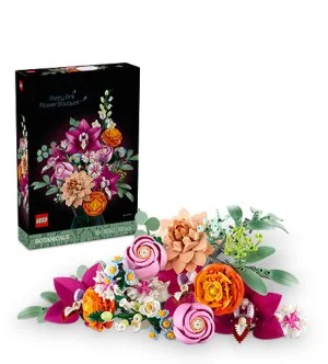 LEGO® Botanicals 10342 Prachtig boeket van roze bloemen