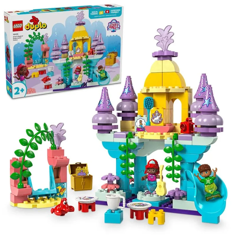DUPLO® ǀ Disney 10435 Ariëls magische onderwaterpaleis