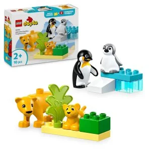 LEGO® DUPLO® 10442 Wilde dierenfamilies: pinguïns en leeuwen