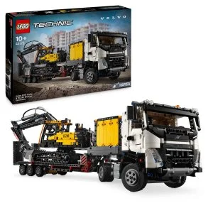 LEGO® Technic 42175 Vrachtwagen Volvo FMX en elektrische graafmachine Volvo EC230