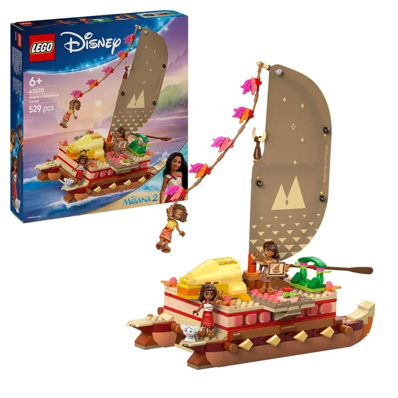 Disney 43270 Vaiana en het kanoavontuur