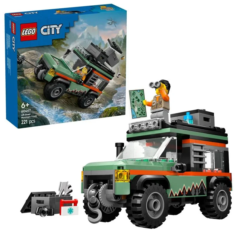 City 60447 4x4 terreinvrachtwagen voor bergachtig terrein