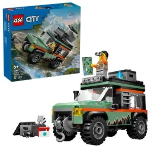 LEGO® City 60447 4x4 terreinvrachtwagen voor bergachtig terrein