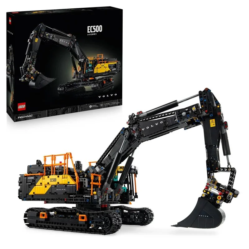 Technic 42215 Graafmachine Volvo EC500 Hybrid