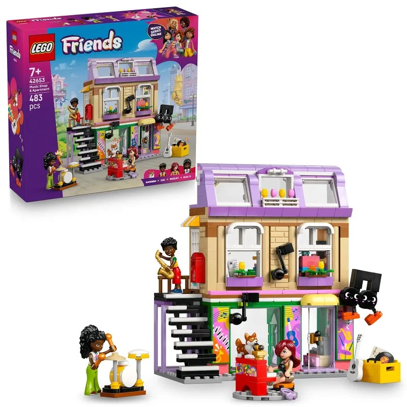 Friends 42653 Muziekwinkel en appartement