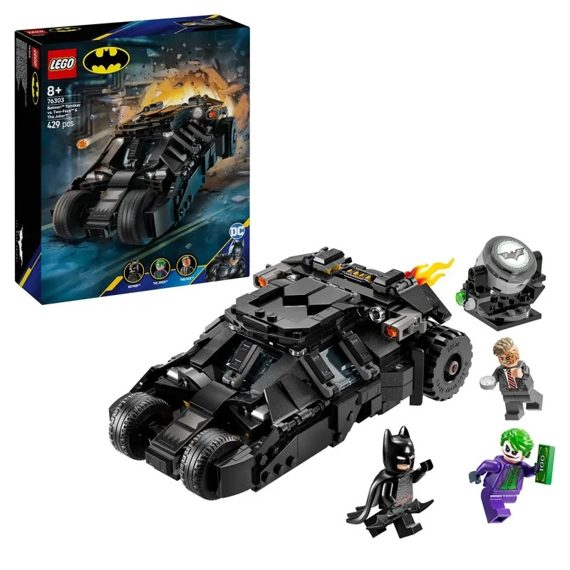 DC Batman™ 76303 Batman™ Tumbler vs. Two-Face™ en Joker™