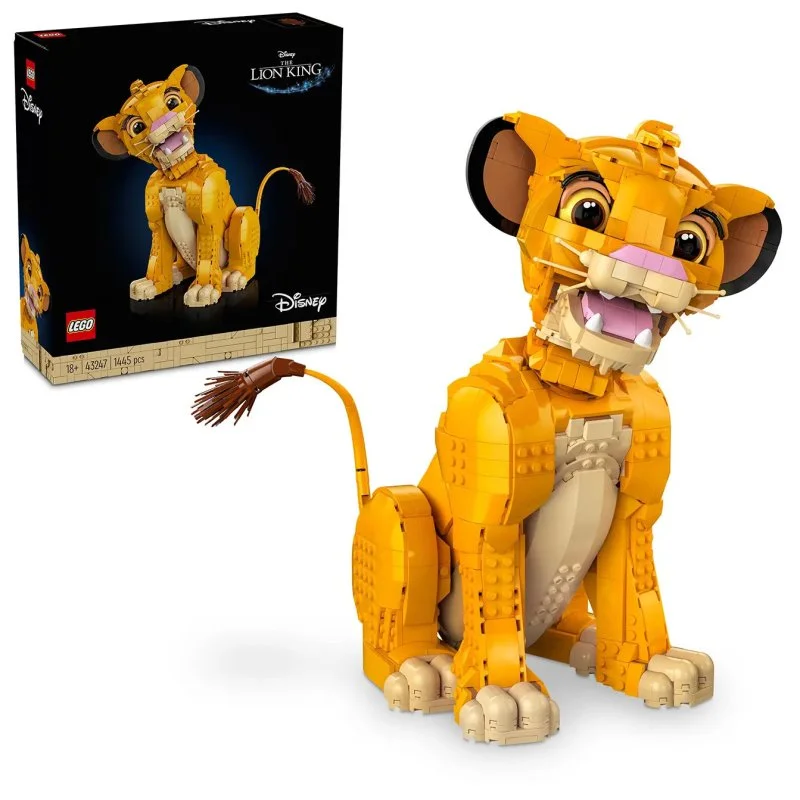 Disney 43247 Jonge Simba uit De Leeuwenkoning