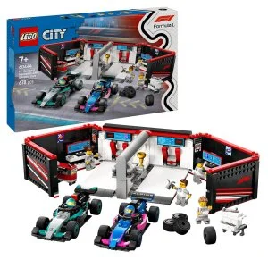 LEGO® City 60444 F1®-garage en auto's van Mercedes-AMG en Alpine