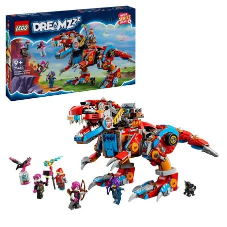 DREAMZzz™ 71484 Cooper en zijn robotdinosaurus C-rex