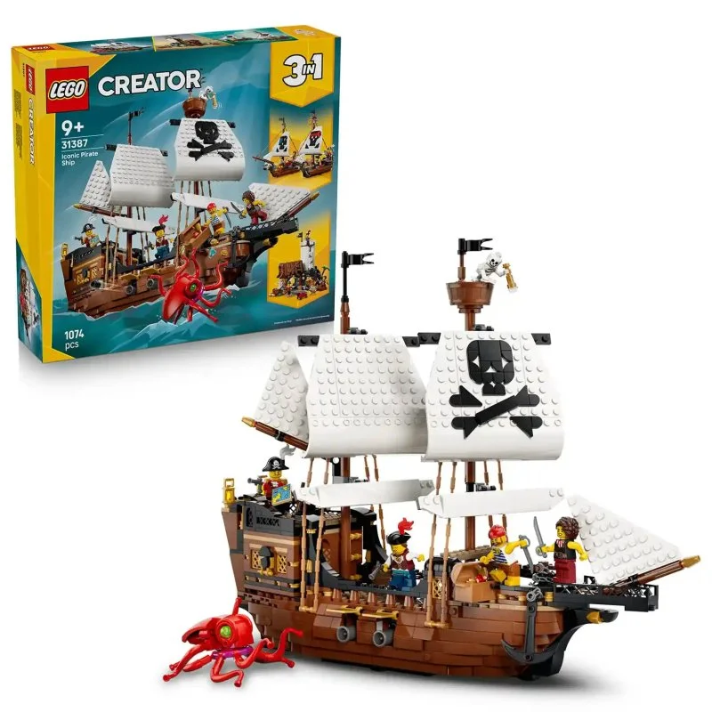 Creator 31387 Iconisch piratenschip
