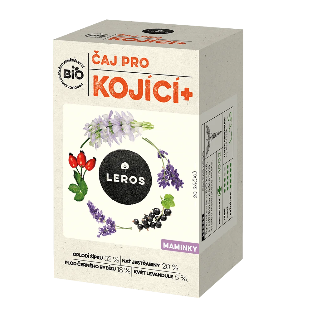 LEROS Thee voor borstvoeding+ BIO - theezakjes (20 x 2 g) - ondersteuning van de moedermelkproductie