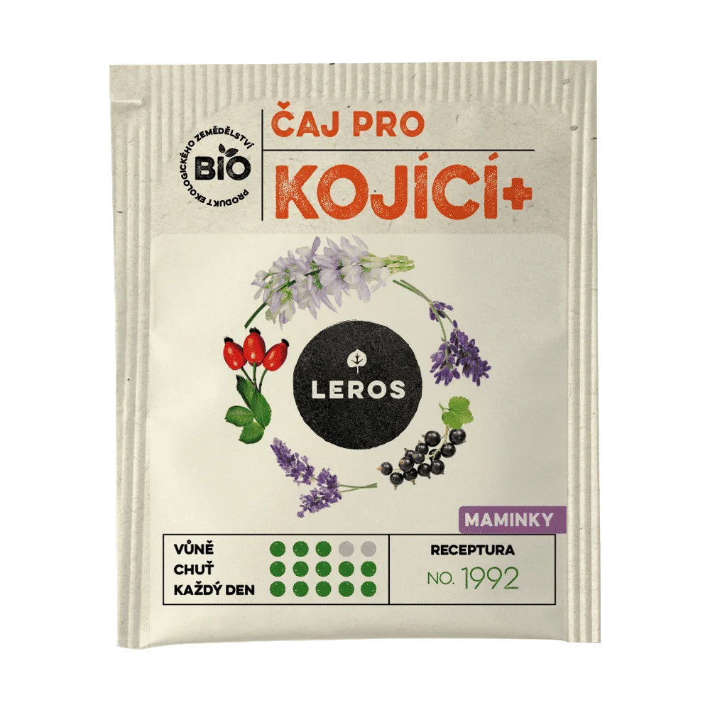 LEROS Thee voor borstvoeding+ BIO - theezakjes (20 x 2 g) - ondersteuning van de moedermelkproductie