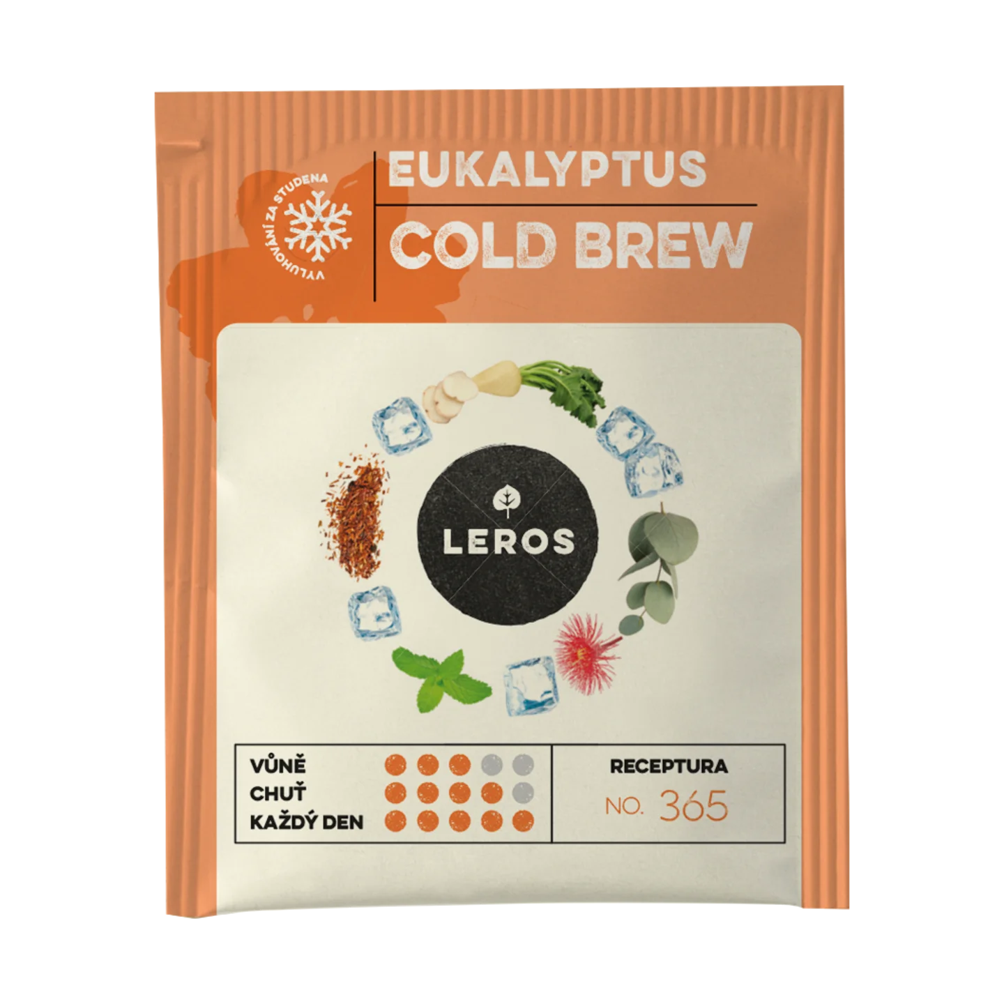 LEROS Kruidenmelange Eucalyptus Cold Brew - filterzakjes (20 x 1,8 g) - voor het bereiden van ijsthee