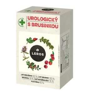 LEROS Urologische kruidenthee met cranberry - theezakjes (20 x 1,5 g) - ondersteunt de gezondheid van de urinewegen