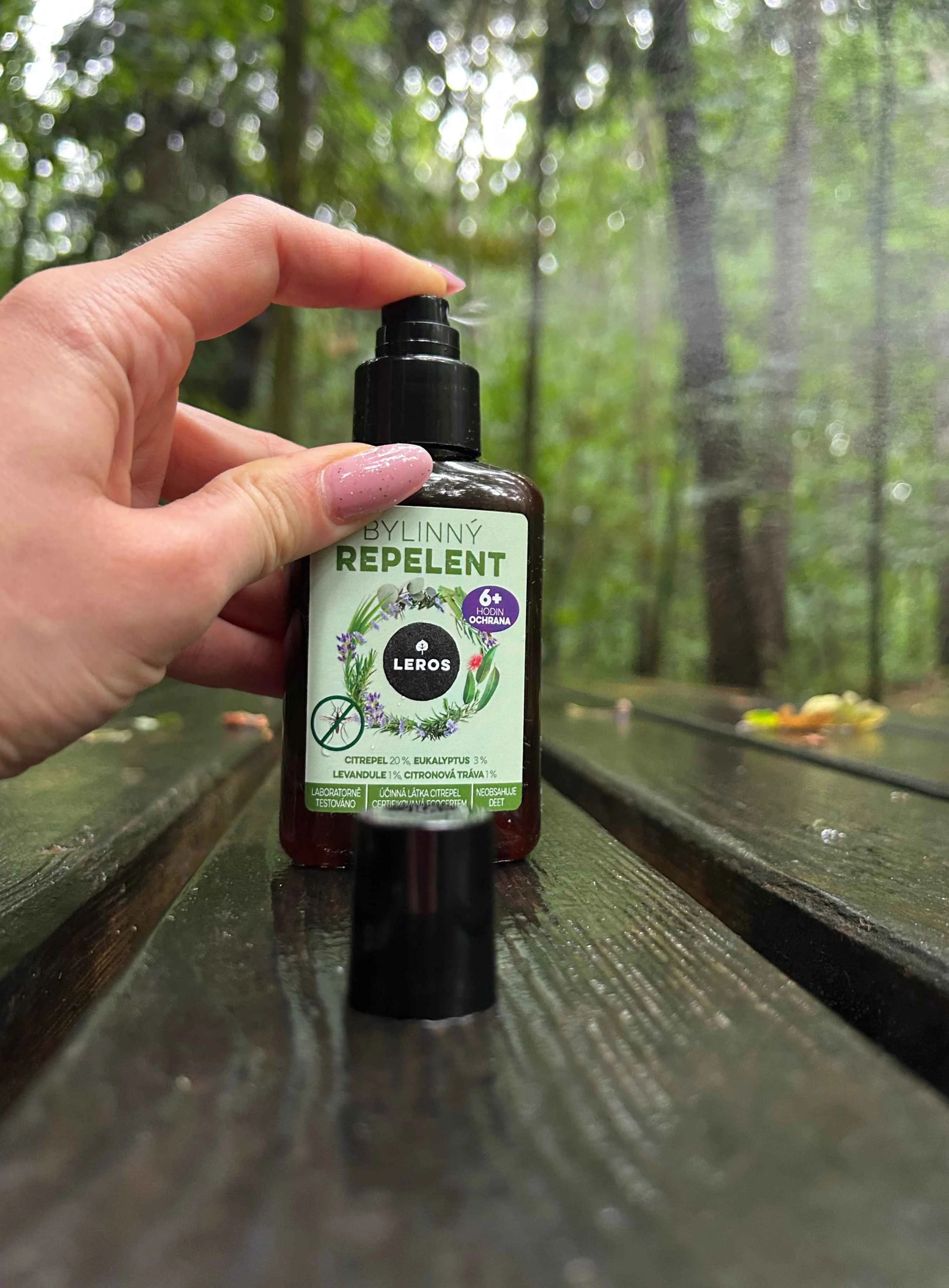 LEROS Kruidenafweermiddel (100 ml) - tegen muggen en teken