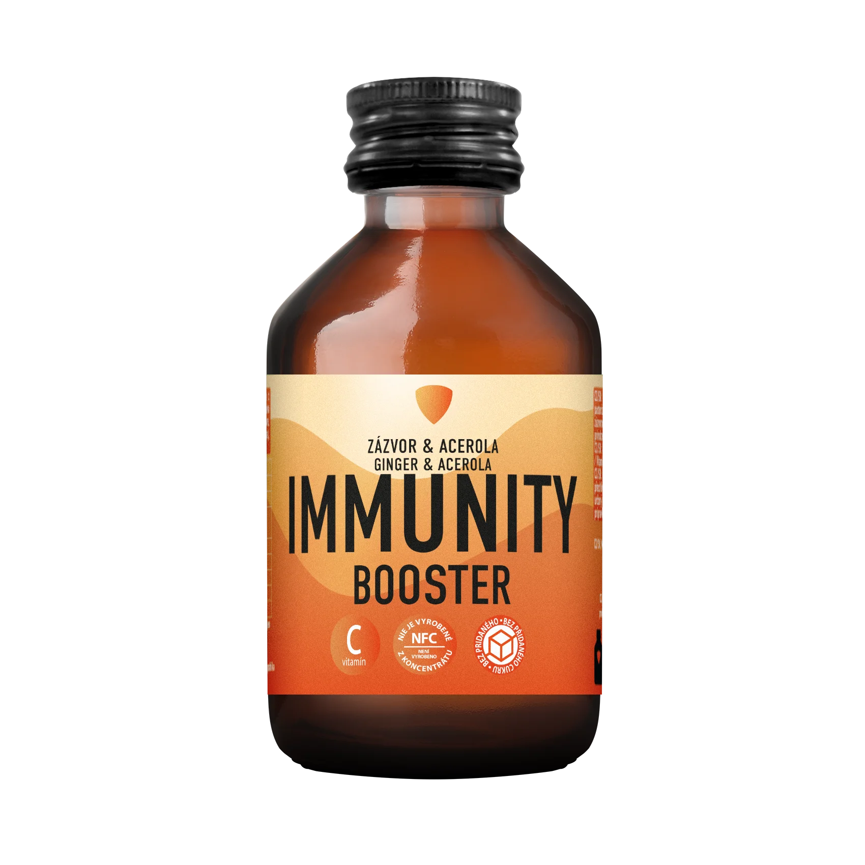 LEROS Healthy booster Gember & Acerola Immunity shot (100 ml) - ter versterking van de weerstand