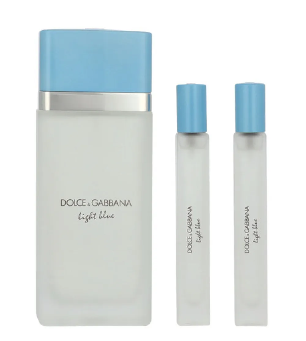 Light Blue 100 ml + 2 x EDT MINI eau de toilette voor dames 10 ml