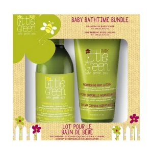 Little Green BABY Bathtime Bundle Box cadeauset voor kinderen +180 ml