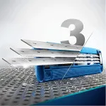 Mach3 Turbo navulmesjes 8 stuks voor mannen