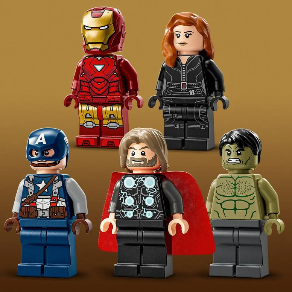 Marvel 76313 MARVEL-logo en minifiguren