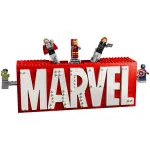 Marvel 76313 MARVEL-logo en minifiguren