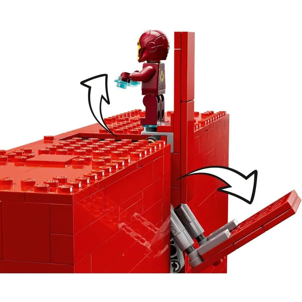Marvel 76313 MARVEL-logo en minifiguren