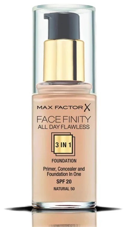 Facefinity 3-in-1 Foundation - 50 Natural 30 ml