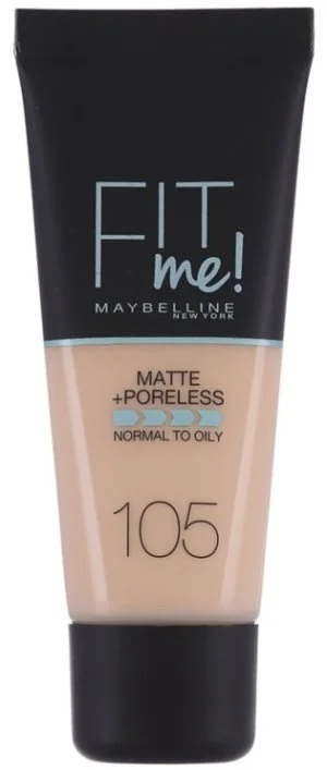 Maybelline Fit Me! Matte + Poreless - 105 Natuurlijk Ivoor