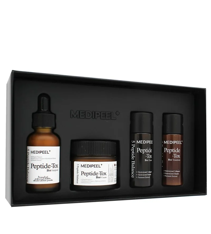 Peptide-Tox Multi Care Kit cadeauset toner + emulsie 30 ml + ampul met serum 30 ml + crème 50 g