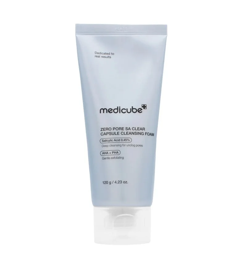 Zero Pore Capsule Cleansing Foam schuim voor diepe poriënreiniging met exosoomcapsules en AHA-BHA-PHA 120 g