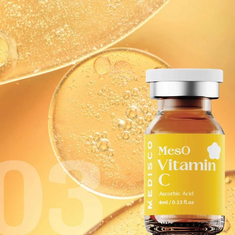 Meso vitamine C-serum voor micro-needling-mesotherapiesysteem 5 x 5 x 4 ml