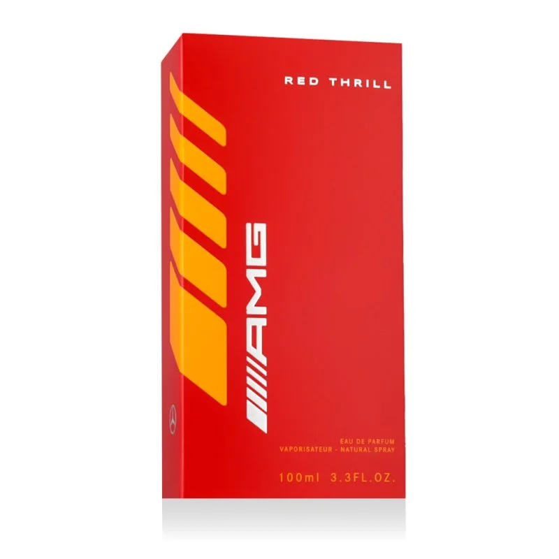 AMG Red Thrill navulbare eau de parfum voor heren 100 ml