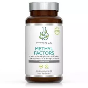 Cytoplan METHYL FACTORS - B1 Betaïne B2 B6 Foliumzuur (L-Methylfolaat) Vitamine B12 en Zink, 60 capsules