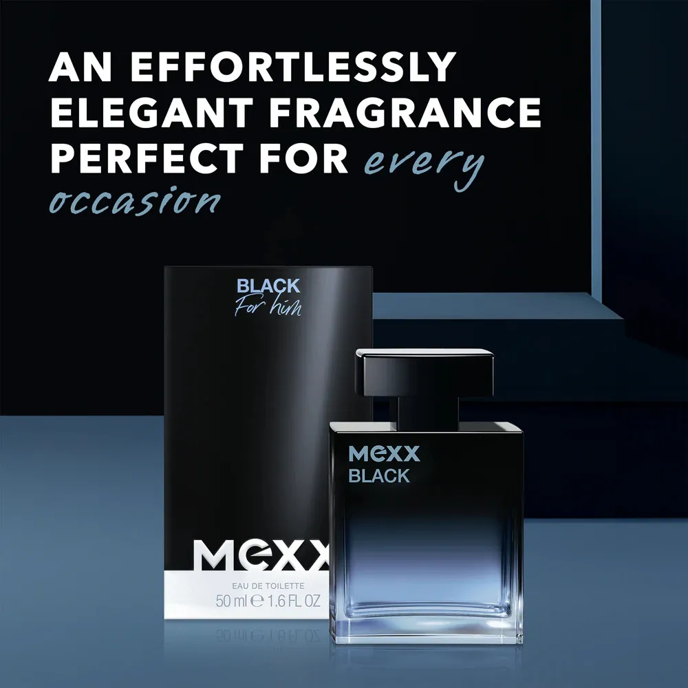 Black Man eau de parfum voor mannen 50 ml