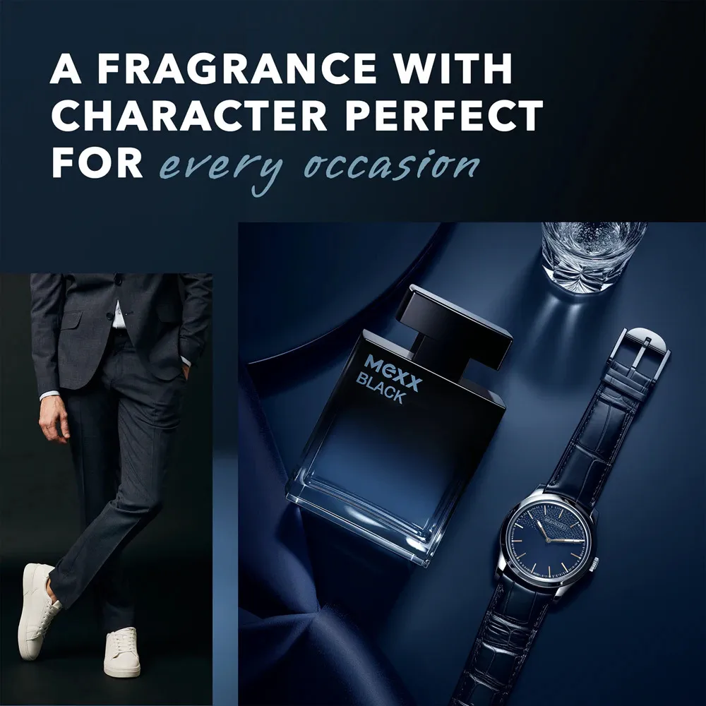 Black Man eau de parfum voor mannen 50 ml